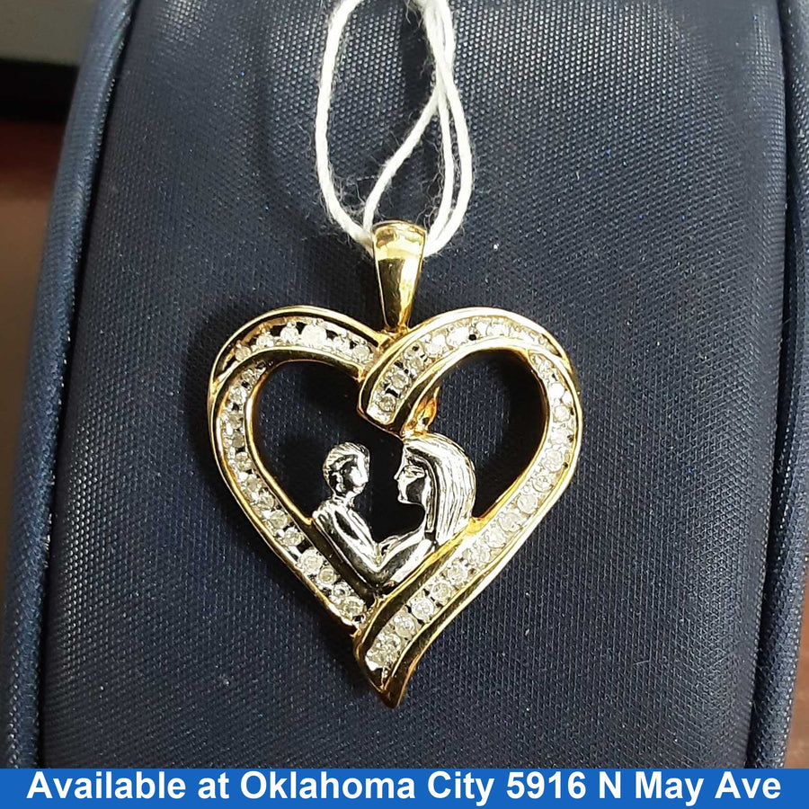 Symbol Pendant - Yellow Gold 10k (.417) 2.3 grams