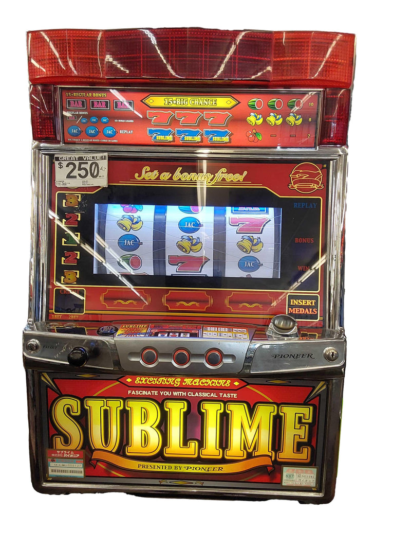 Pioneer Soblam Black Slot / Gambling Machine