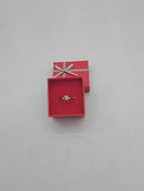 Women's Ring - Solitaire - White Gold 14k (.585) 2.2 grams Size 10