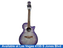 Ibanez Aeg1911-pib Purple Acoustic / Electric Classic Guitar