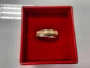 Ring - Wedding Band - Yellow Gold 14k (.585) 5.5 grams Size 20