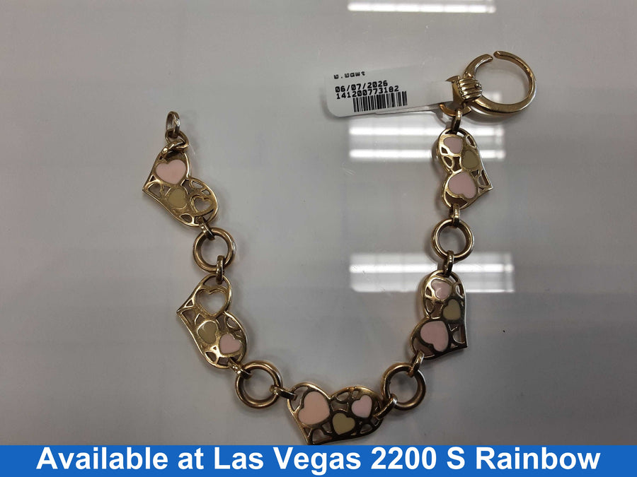 Bracelet - Yellow Gold 14k (.585) 14.5 grams 8 inch