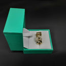 Women's Ring - Yellow Gold 14k (.585) 4 grams Size 8