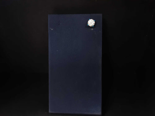 Single Stud Earring - Silver 0.8 grams