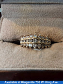 Women's Ring - Yellow Gold 14k (.585) 4.4 grams Size 8