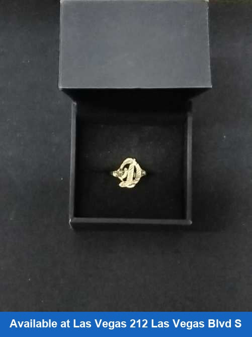 Women's Ring - Yellow Gold 10k (.417) 1.2 grams Size 11