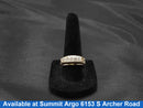 Men's Ring - Yellow Gold 14k (.585) 4.2 grams Size 8
