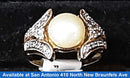 Women's Ring - Yellow Gold 10k (.417) 3.8 grams Size 6.5