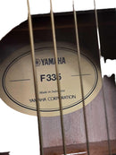 Yamaha F335 Brown Acoustic Classic Guitar