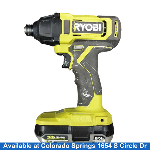 Ryobi Pcl235 Green Cordless Impact Drill