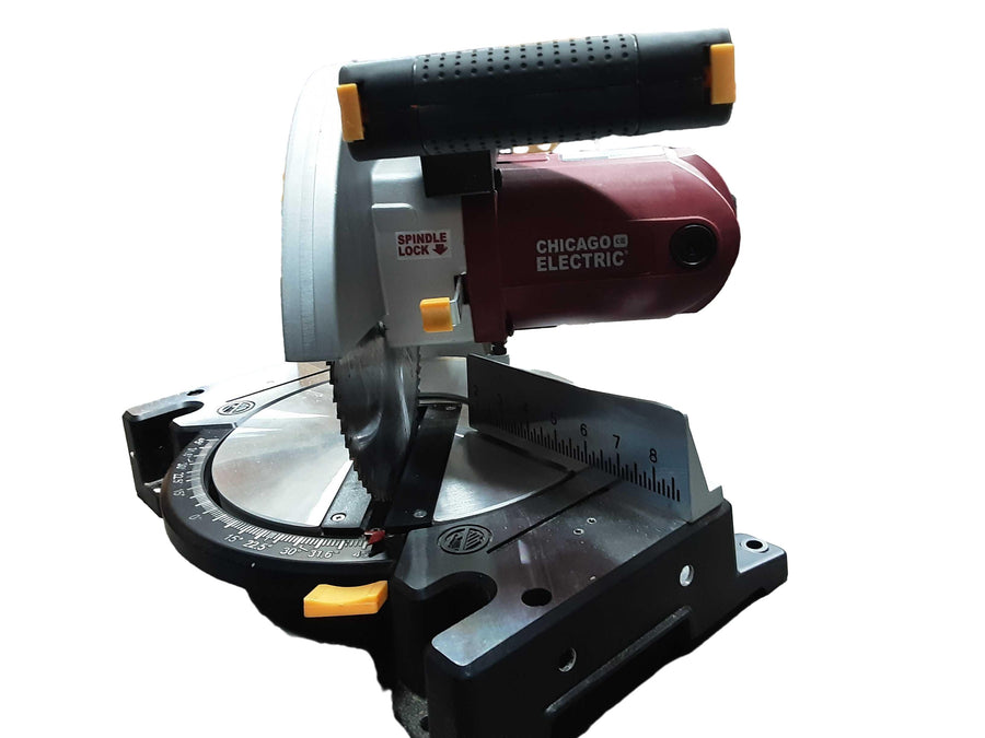 Chicago Electric 61973 Gray Corded Miter Saw