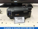 Sony Fdr-ax33a/b Black Digital Camcorder