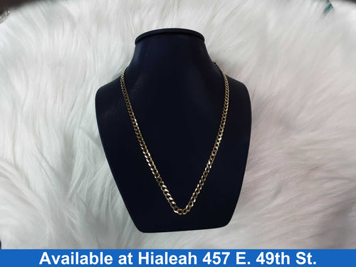 Cuban Link Chain - Yellow Gold 14k (.585) 6.6 grams 20 inch