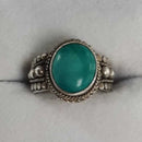 Women's Ring - Solitaire - Silver 4.2 grams Size 6