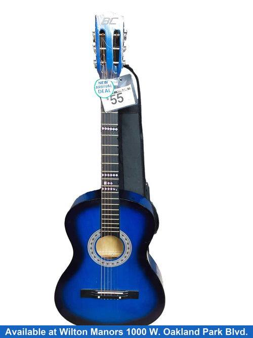 Best Choice Products Beginners Acoustic Blue Acoustic Classic Guitar