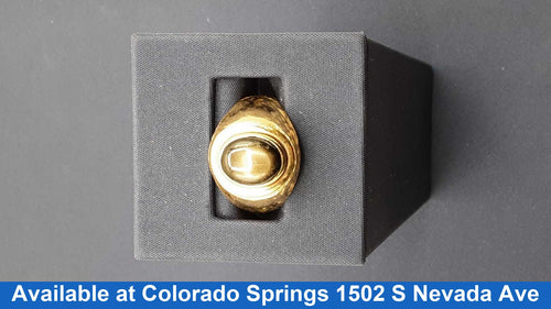 Men's Ring - Yellow Gold 14k (.585) 11.5 grams Size 10