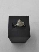 Women's Ring - Solitaire - White Gold 10k (.417) 3 grams Size 8.5