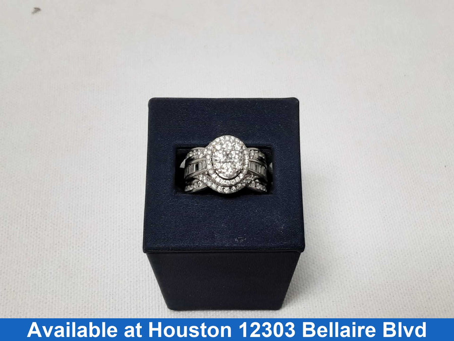 Women's Ring - White Gold 14k (.585) 9.7 grams Size 7