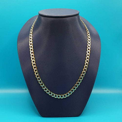 Cuban Link Chain - Yellow Gold 10k (.417) 18.5 grams 24 inch