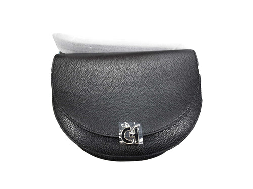 Cole Haan Evie Saddle Bag Black Purse / Handbag