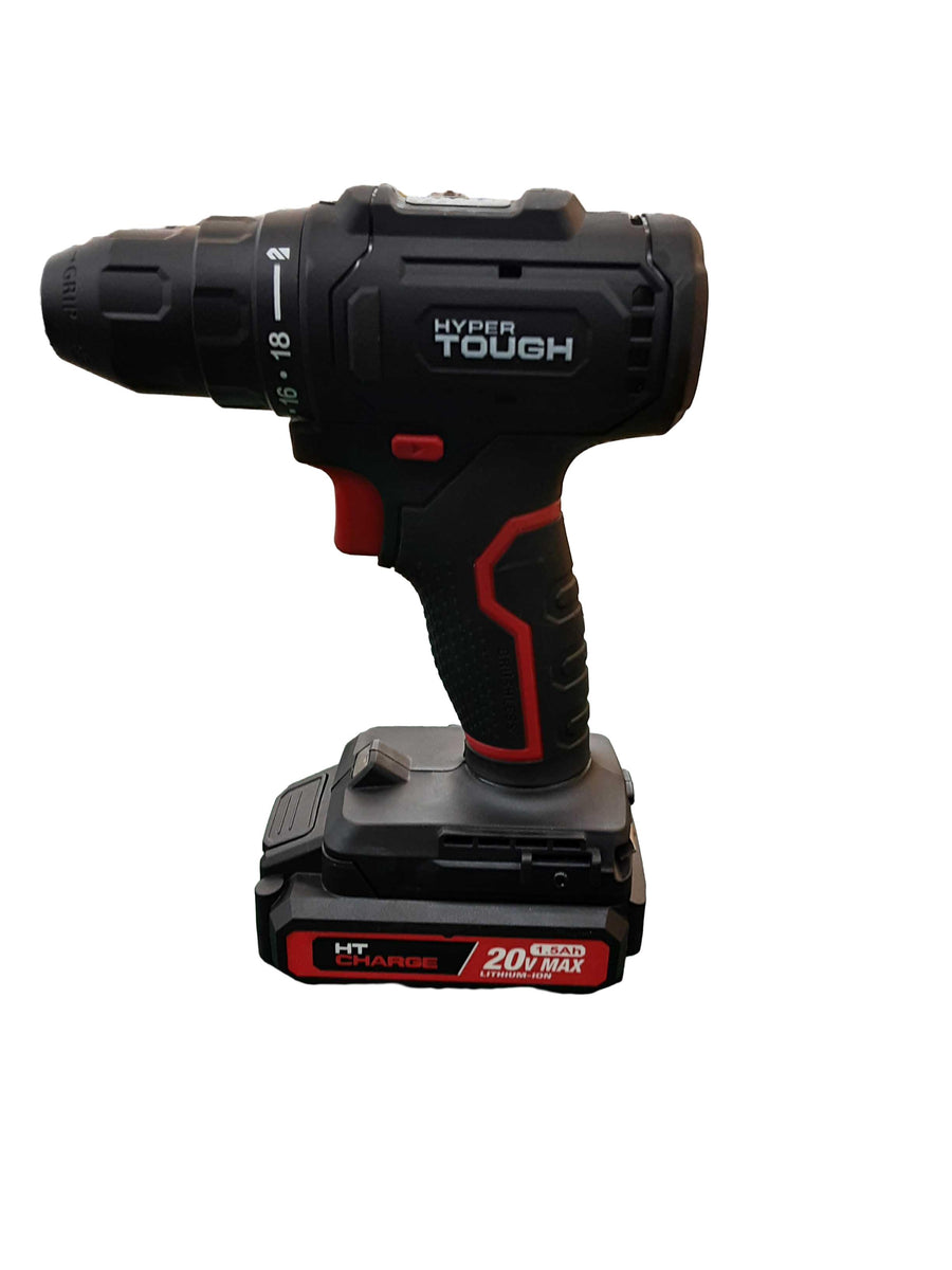 Hyper Tough 6079 Black Cordless Impact Drill