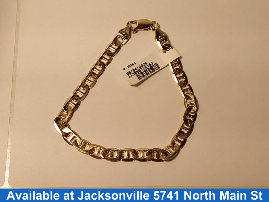 Bracelet - Yellow Gold 14k (.585) 10.7 grams 8 inch