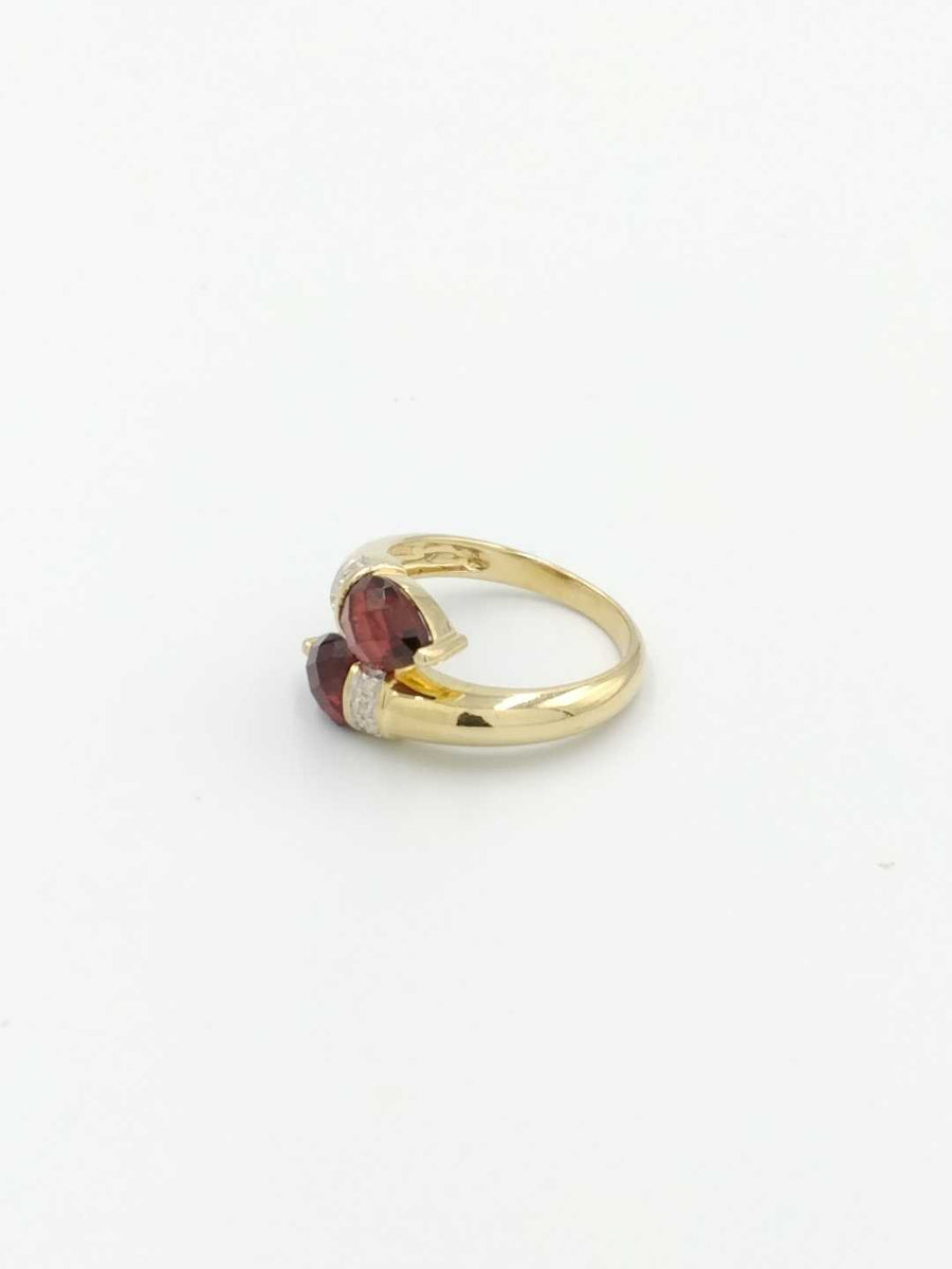 Women's Ring - Yellow Gold 14k (.585) 6.4 grams Size 10