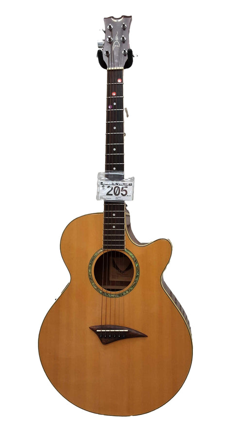 Dean Performer Orange Acoustic Resonator Guitar