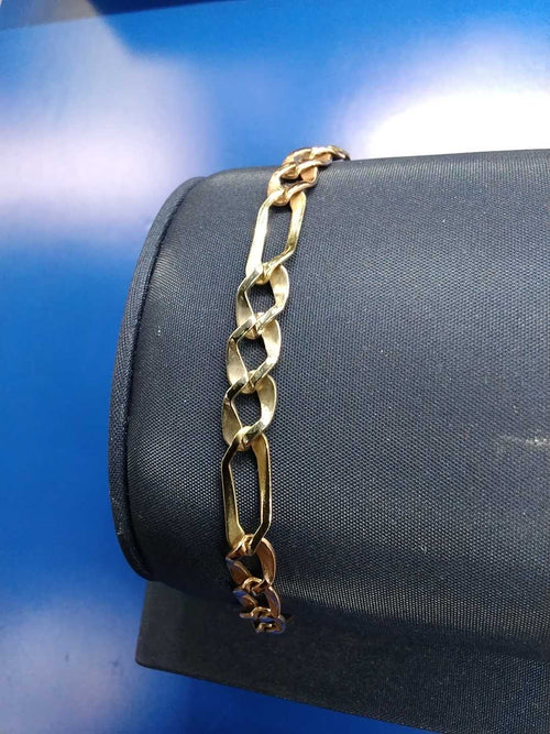 Cable Bracelet - Yellow Gold 14k (.585) 7.9 grams 10 inch