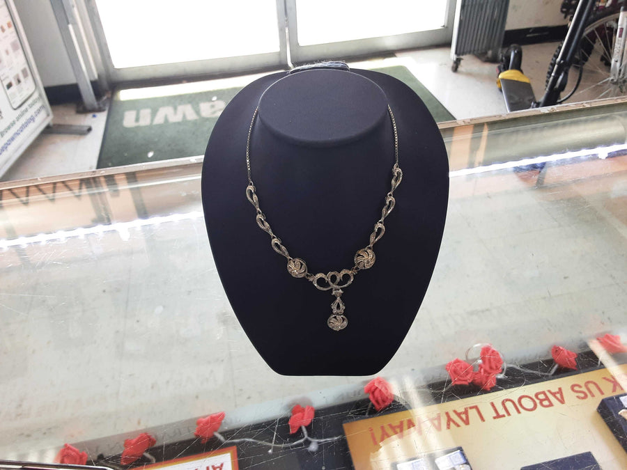 Link Chain - White Gold 14k (.585) 10.9 grams 18 inch