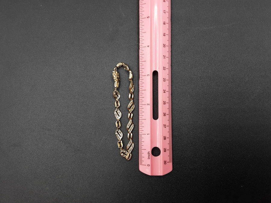 Bracelet - Yellow Gold 10k (.417) 6.6 grams 8 inch