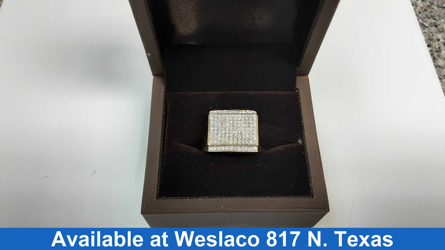 Men's Ring - Yellow Gold 10k (.417) 6.1 grams Size 11