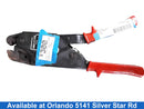 Burndy Oh25 Black Wire Stripper / Cutters / Crimper