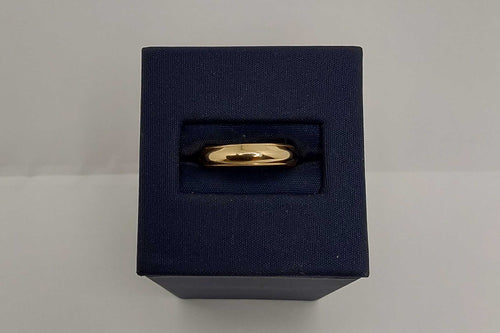 Ring - Wedding Band - Yellow Gold 14k (.585) 2.81 grams Size 5.5
