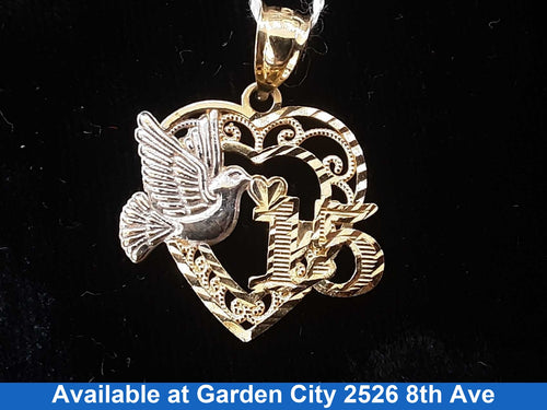 Pendant - Yellow Gold 10k (.417) 1.4 grams