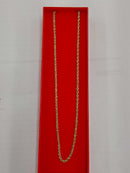 Rope Chain - Yellow Gold 14k (.585) 8.5 grams 24 inch