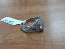 Ring - Wedding Set - White Gold 18k (.750) 8.2 grams Size 20