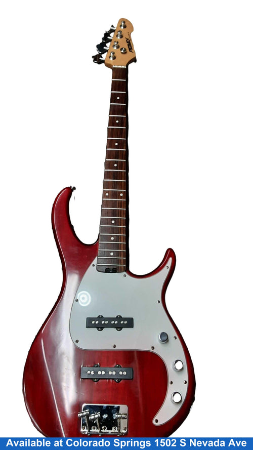 Peavey Milestone Iii Red Electric Bass Guitar