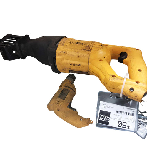Dewalt Dwe304 Yellow Corded Reciprocating Saw