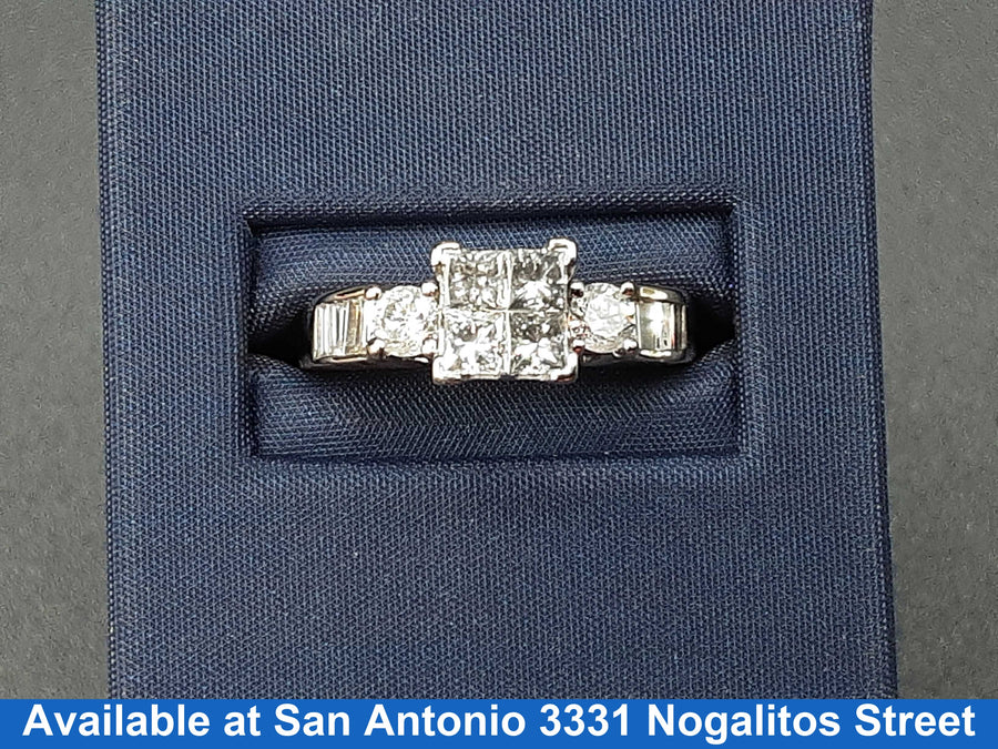Women's Ring - Yellow Gold 14k (.585) 5.2 grams Size 7