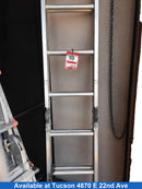 Werner Silver Extension Ladder