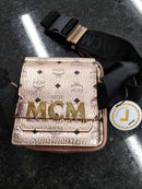 Mcm Belt Bag Pink Purse / Handbag