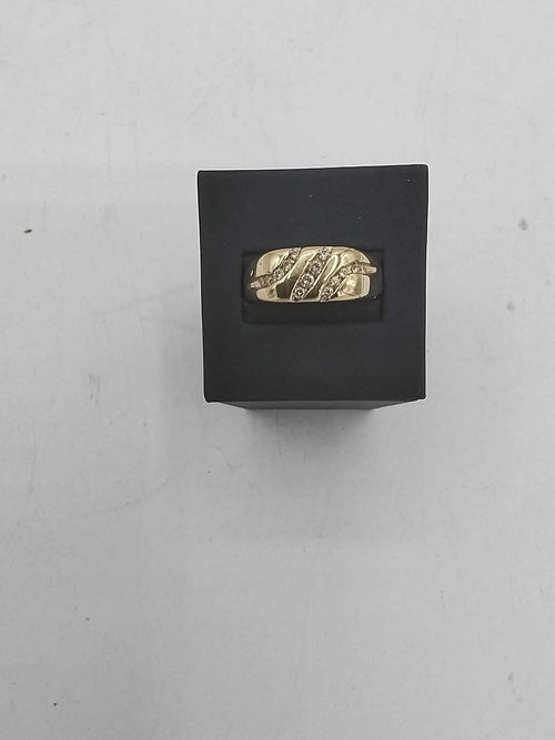 Men's Ring - Yellow Gold 14k (.585) 8.4 grams Size 20