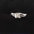 Women's Ring - White Gold 10k (.417) 2.1 grams Size 8