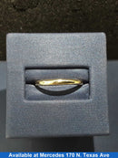 Ring - Wedding Band - Yellow Gold 10k (.417) 0.4 grams Size 7