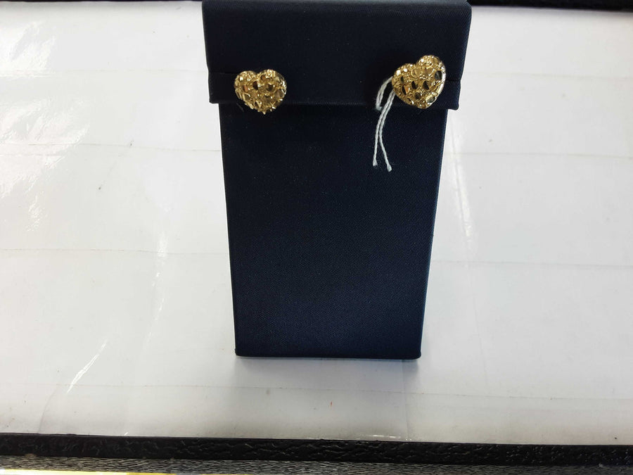Filigree Earrings - Yellow Gold 10k (.417) 1.3 grams