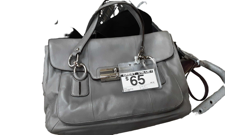Coach E1126-18277 Gray Purse / Handbag