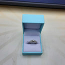 Women's Ring - White Gold 14k (.585) 2.2 grams Size 7
