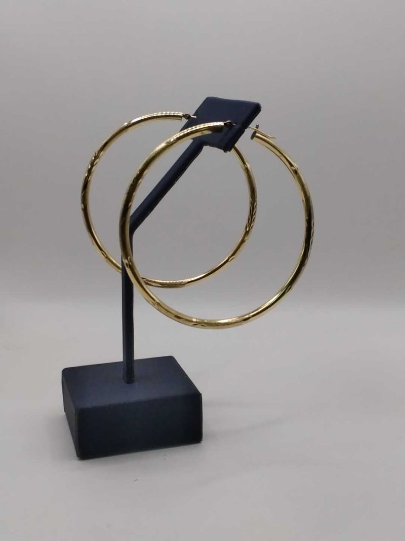 Bangle Earring Yellow Gold 14k (.585) 4.1 grams