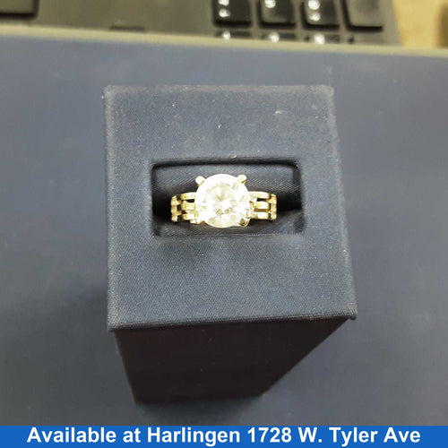 Ring - Wedding Set - Yellow Gold 10k (.417) 2.8 grams Size 6